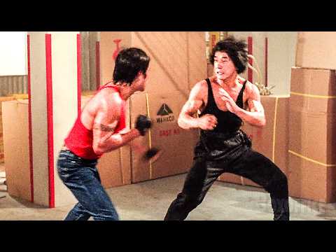 Jackie Chan's Warehouse Fight | Twinkle Twinkle Lucky Stars CRAZY Fight Scenes