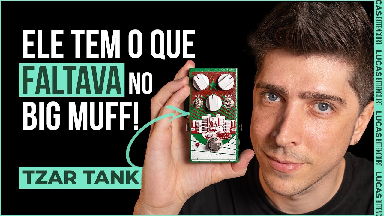 Melhor Pedal de FUZZ nacional? Tzar Tank da Krozz Devices