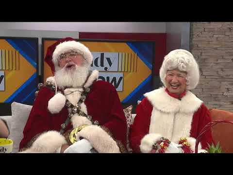 Santa and Mrs. Claus make a special appearance from the North Pole