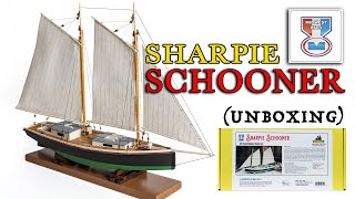 UNBOXING - Sharpie Schooner in scale 1:32 - Midwest KIT - ModelExpo