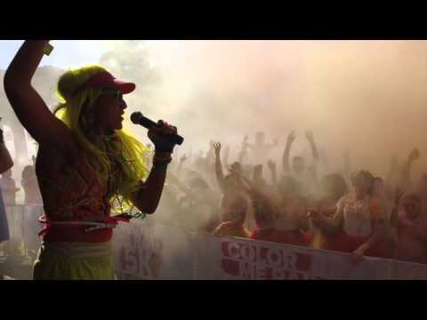 FLUROTRASH live at Colour me Rad Festival Perth 2014