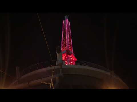 Las Vegas stratosphere observation deck