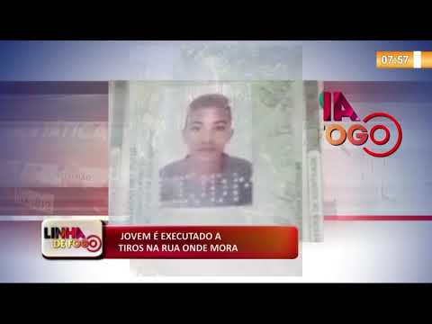 LINHA DE FOGO (13 12) JOVEM É EXECUTADO A TIROS NA RUA ONDE MORA