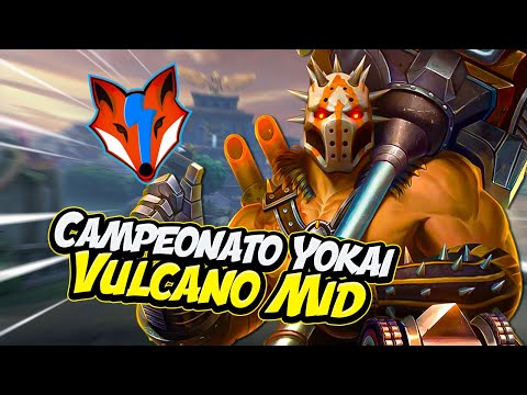 VULCANO MID, VULPIS YOKAI CHAMPIONSHIP - ⚡ Smite BR Campeonato Conquista