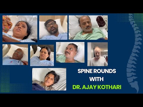 Thumbnail of video - Spine rounds with Dr. Ajay Kothari | Sucess stories