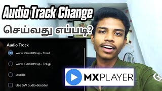 How to Change Audio Track On MX Player | Change Language | In Tamil | Tech With Jana John