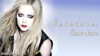 Avril Lavigne - 17 (with lyrics)