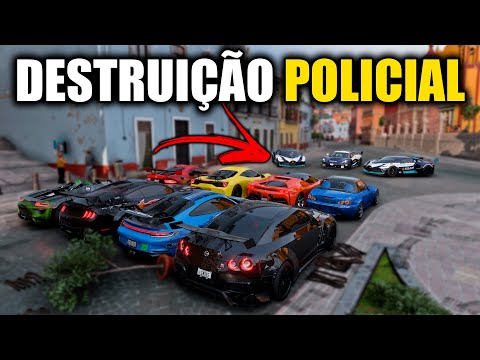 DESTRUIÇÃO COMO VOCÊ NUNCA VIU KKK - FORZA HORIZON 5 GAMEPLAY