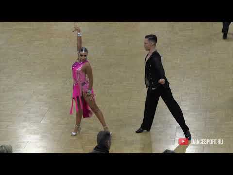 Lev Malgin - Polina Slinkova | Samba | WDSF Youth Latin | Antwerp Diamond Cup 2020