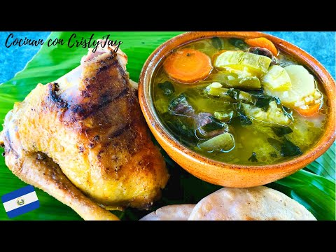 🔴SOPA DE GALLINA INDIA CON CHIPILIN DE CAMPO ESTILO Salvadoreña🔴 la mejor sopa!!