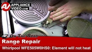 Whirlpool Stove Repair - Right Front Surface Element Will Not Heat