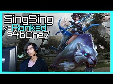 spG.SingSing Mirana vs s4 & bOne7 [Ranked Pub] DOTA 2 Gameplay