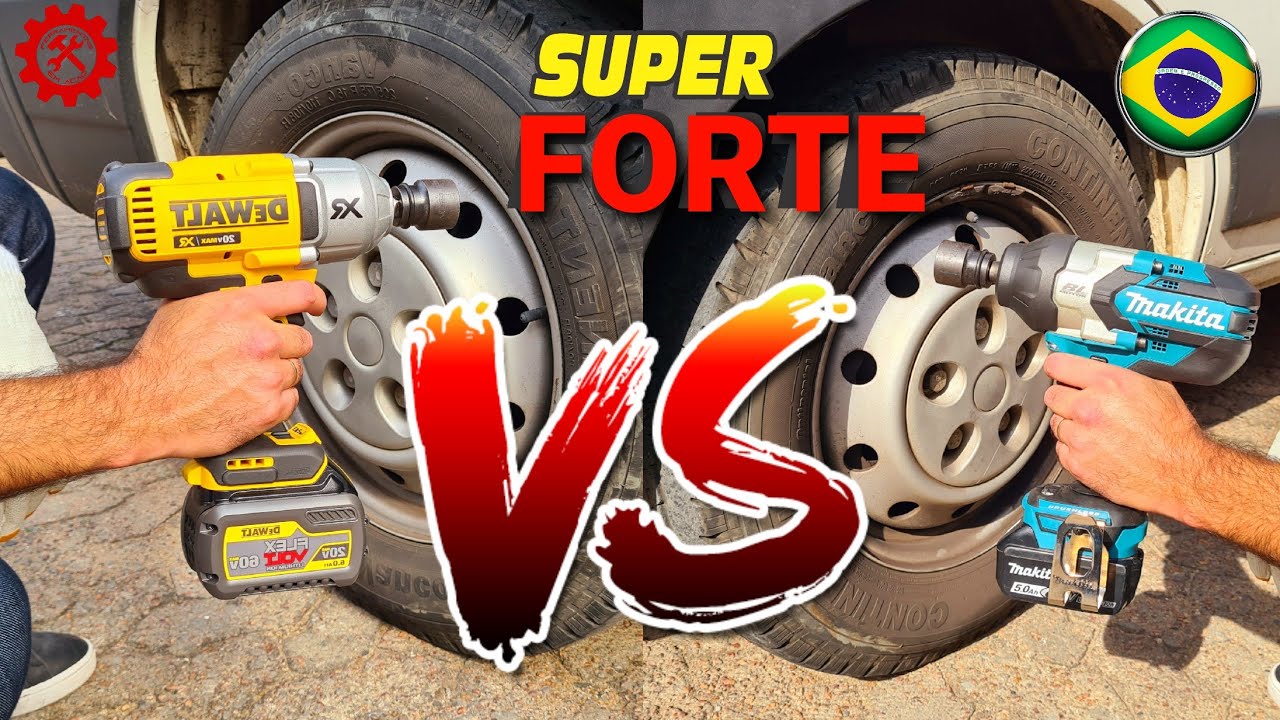 Duelo De TITANS - DeWALT DCF899 Makita DTW1002 Chave De Impacto Brushless