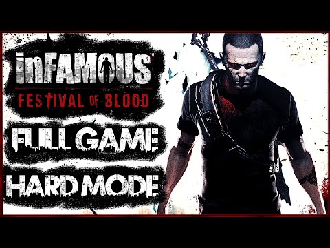 INFAMOUS FESTIVAL OF BLOOD Gameplay Walkthrough FULL GAME (HARD MODE) No Commentary