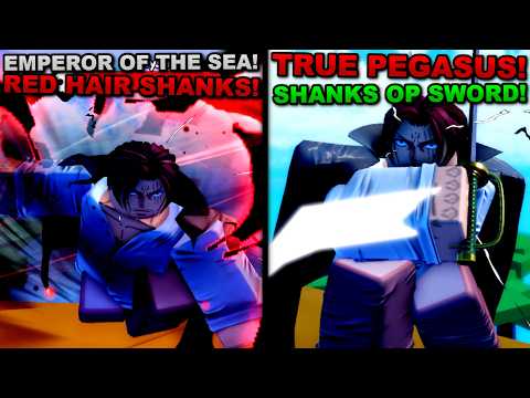 Becoming Red Hair Shanks (True Pegasus Sword) In Roblox One Fruit... Here's What Happened!