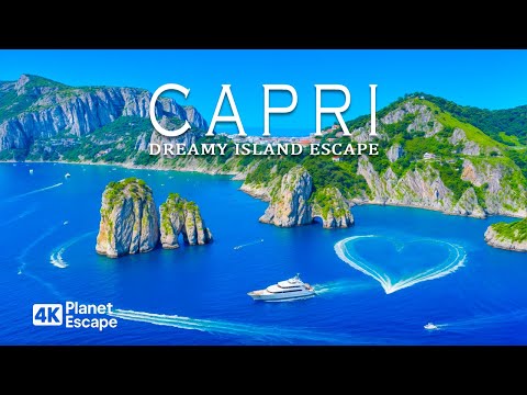 Capri 4K – Explore Italy’s Hidden Gem & Stunning Coastlines With Deep House Chill Music 🎵