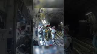 POV Jump of a Paratrooper out of a C-17!