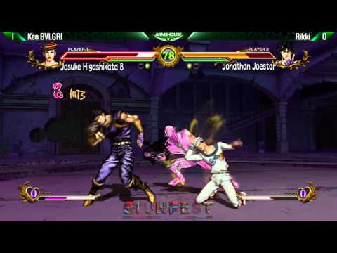 Ken Bogard (Josuke) vs Rikki (Joestar) - JOJOs! Stunfest 2014