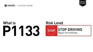 Que es obd p1133 Dodge