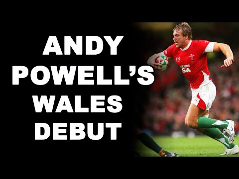 Andy Powell's Wales Debut