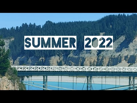 Rakaia Gorge / Walk and Dive / Summer / Canterbury New Zealand