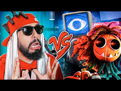 Yarnaby e Doutor Harley Sawyer (Poppy Playtime 4) Vs. Mussa  - Batalha Com Games