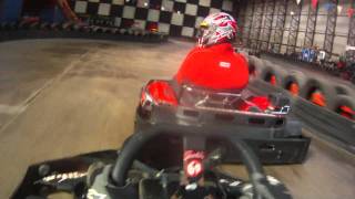 preview picture of video 'Langar Indoor Karting - Practise and Qualifying'