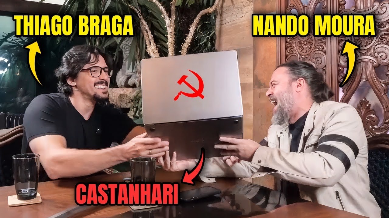 Nando Moura e Thiago Braga