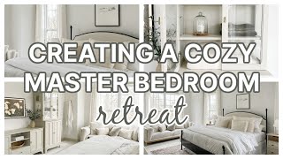 HOW TO CREATE A COZY MASTER BEDROOM | 5 SIMPLE TIPS