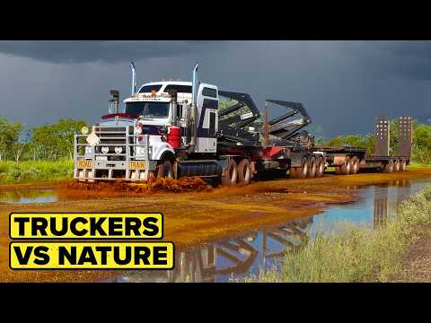 Truckers Battle The Natural Threats of the Outback