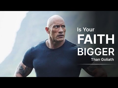 "Facing Our Giants: Inspired by 1 Samuel 17:45" #motivation #christainmotivation