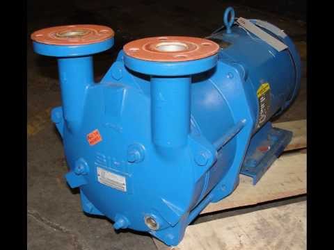 SIHI model LEMB 170 single stage liquid ring vacuum pump