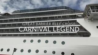 Carnival Legend Great Barrier Reef Cruise - Day 1!