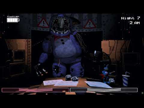 calmest night in fnaf 2