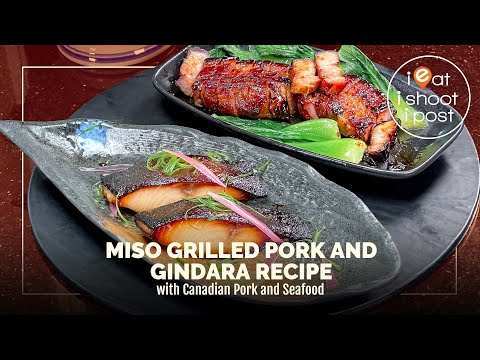 Delicious Miso Grilled Gindara and Charsiu Recipe