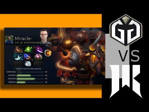DotaHisWay - Miracle Earthshaker - Gaimin Gladiators VS Shopify Rebellion - DreamLeague Season 20