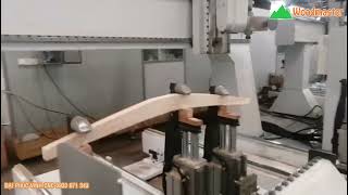 Máy CNC trung tâm 3D 5 đầu dao gia công, làm mộng chân ghế
