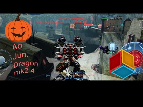 War robots. Ao Jun Dragon mk2 4