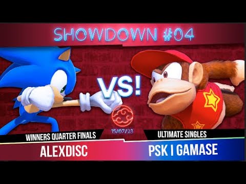 PSKSHOWDOWN 04 - DT AlexDisc (Sonic) Vs. PSK Gamase (Diddy Kong) WQs