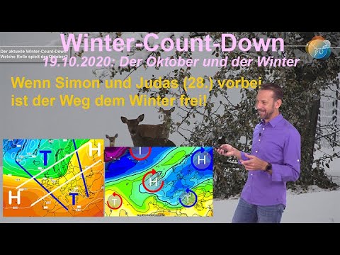 Winter 2020/21: What does October say about winter? Farmers' rules and their consequences.