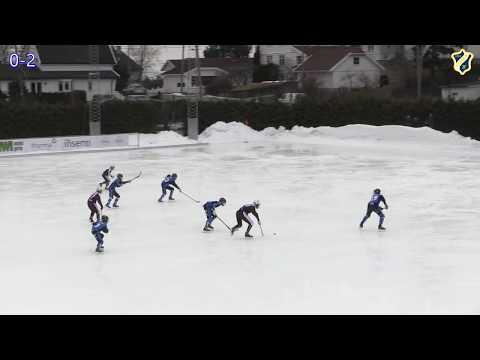 NM Bandy Smågutt Semifinale Stabæk - Mjøndalen (hele kampen)