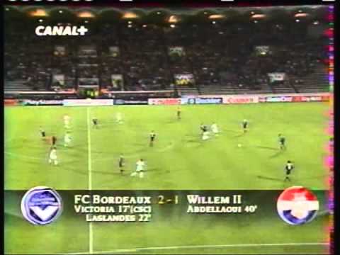 1999 September 21 Bordeaux France 3 Willem II Holland 2 Champions League