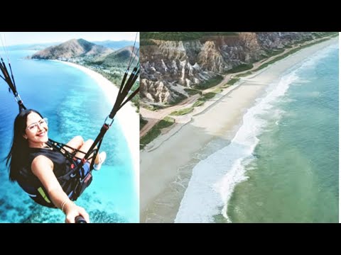 Vamos conhecer as falésias da Barra de São Miguel.22.1.2026🤩#barra 