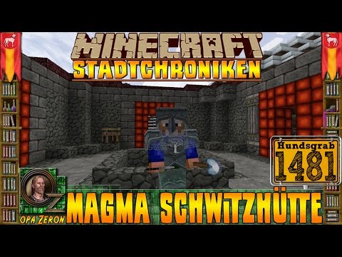 Minecraft Stadtchroniken [#1481] Magma Schwitzhütte [HD+Deutsch]