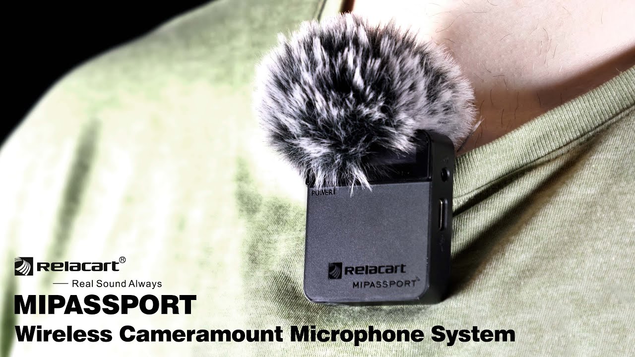 RELACART MIPASSPORT 2 Wireless Cameramount Microphone System