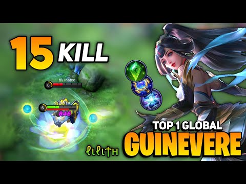 Guinevere Insane Burst Damage [ Top 1 Global Guinevere Best Build ] ℓιℓιϯн - Mobile Legends