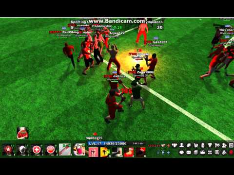 Ολυμπιακος vs Sporting CP hooligans game