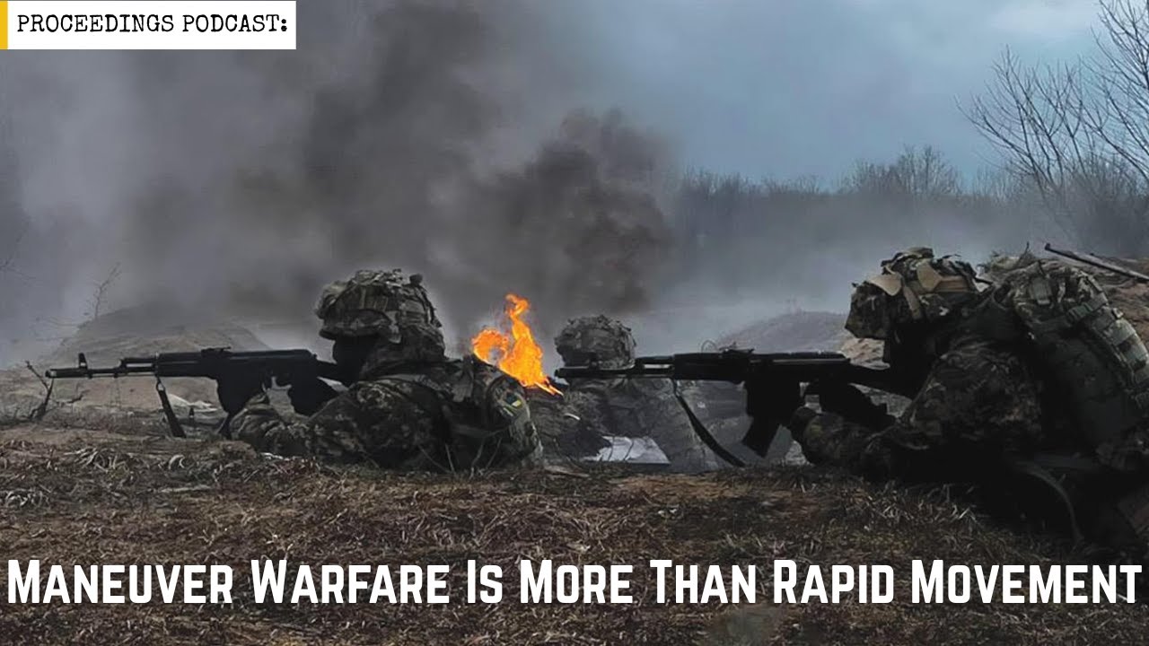 Maneuver Warfare is More Than Rapid Movement