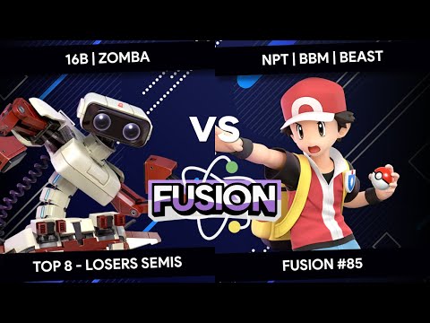 Fusion #85 - Zomba (R.O.B.) vs Beast (Pokemon Trainer) - Top 8 - Losers Semis