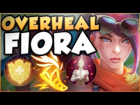 WTF RIOT?? NO NERFS YET?! KOREAN OVERHEAL FIORA OP! FIORA SEASON 8 TOP GAMEPLAY! - League of Legends